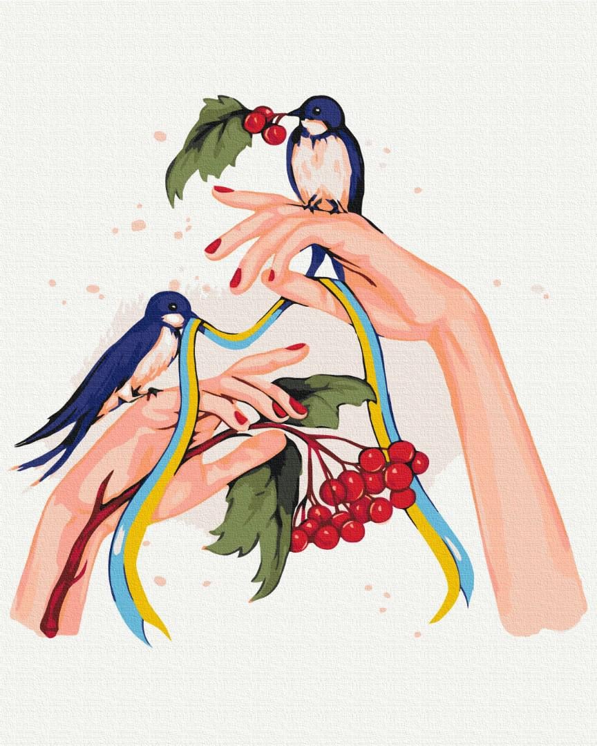 Картина по номерам Brushme В руках надежда 50x60 см (BS53145L)