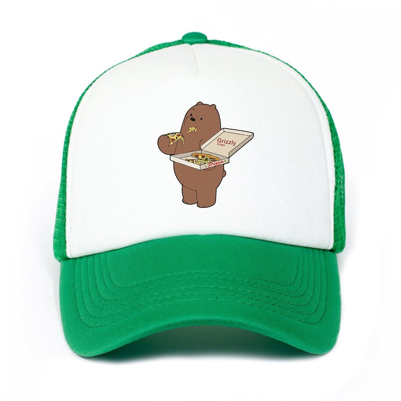 Кепка тракер детская We Bare Bears Зелёный (33404-2909-KG)