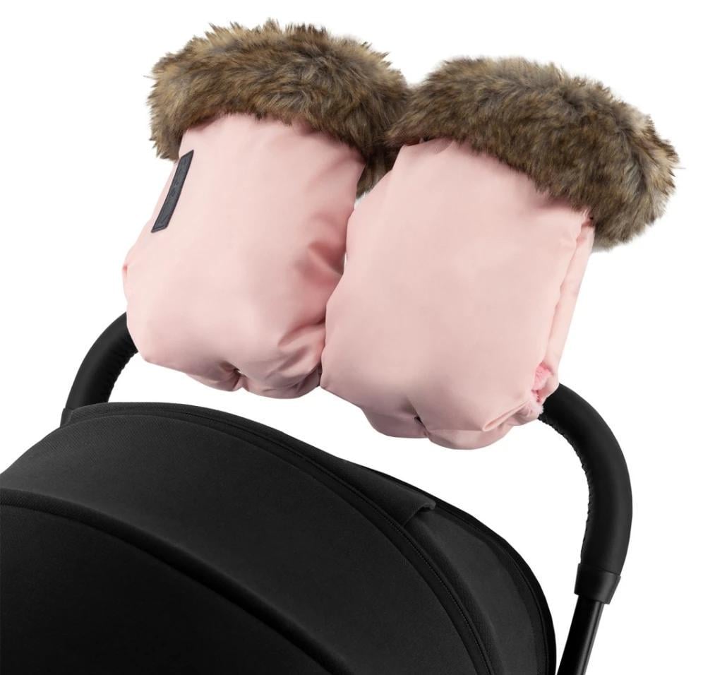 Муфта-перчатки для коляски MoMi SILDI Pink Муфта-перчатки для коляски MoMi SILDI Pink