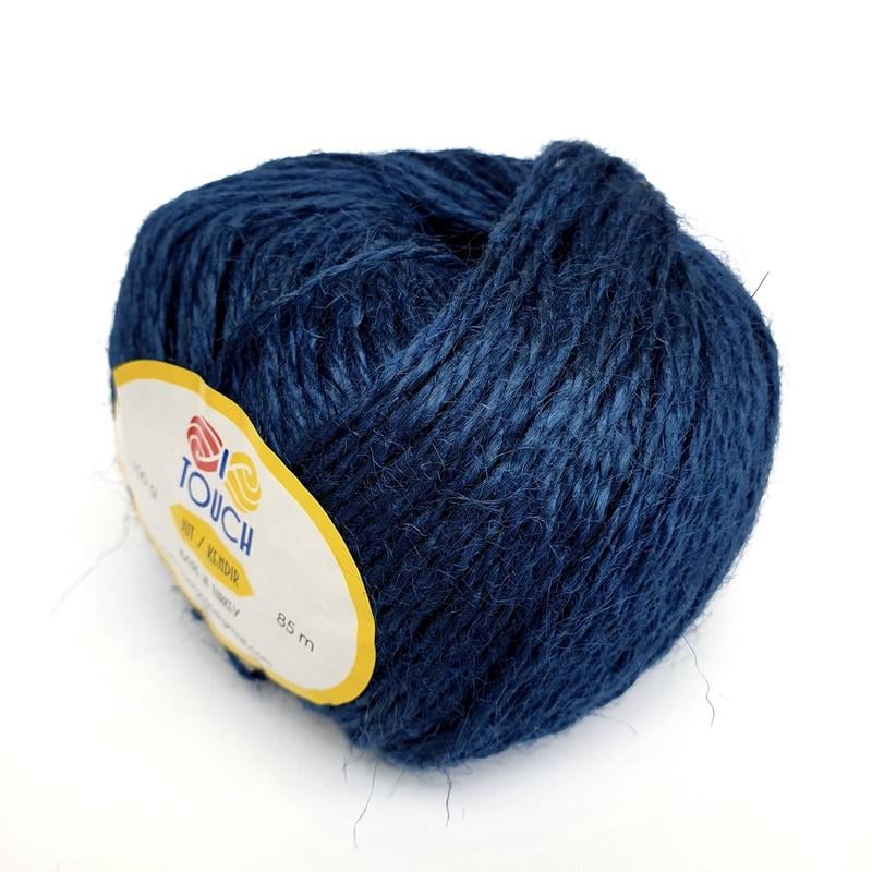 Пряжа Jut I Touch 7 Синій (5989)