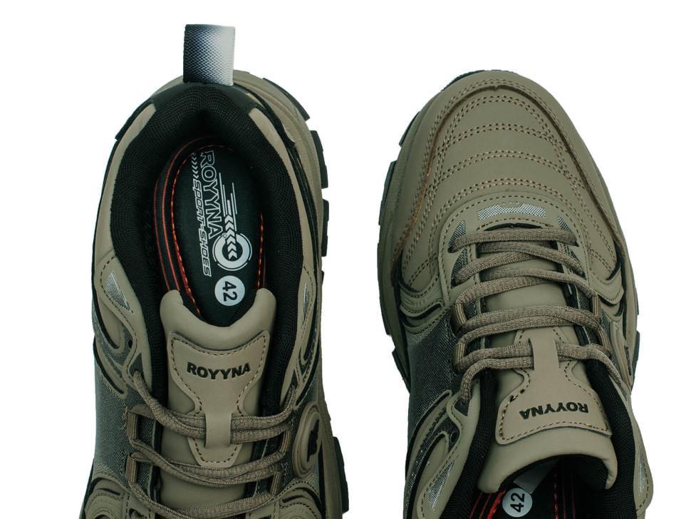 Кросівки Royyna 7243053 р. 44 Хакі (22986) - фото 4 Кросівки Royyna 7243053 р. 44 Хакі (22986) - фото 4