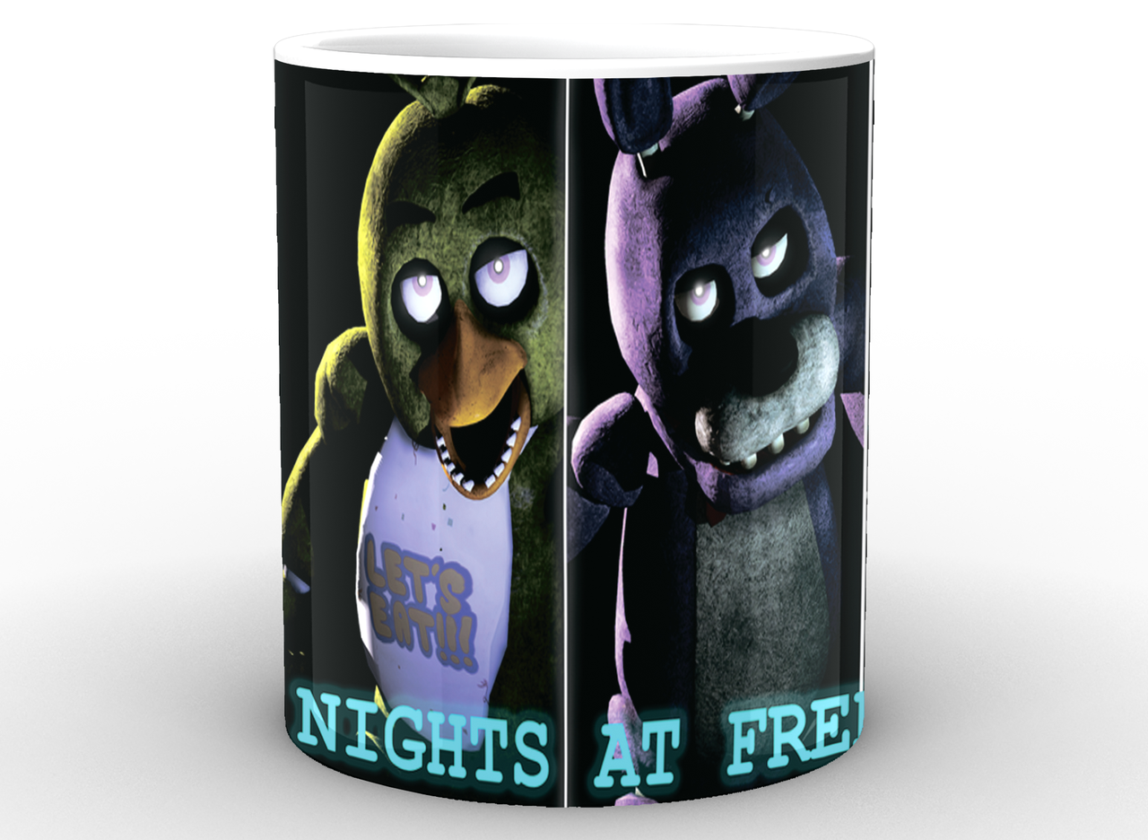 Чашка Five Nights At Freddys Пять ночей с Фредди постер FN.02.008.384