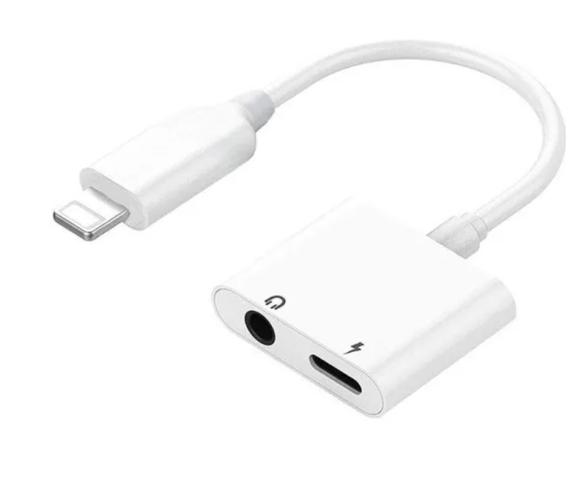 Переходник разветвитель для iPhone 2в1 Lightning (Н-1006)