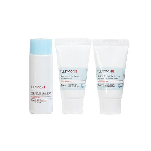 Набір для обличчя Illiyoon Ceramide Ato Trial Kit top to toe wash 25 мл/lotion 15 мл/cream 15 мл (18312187)