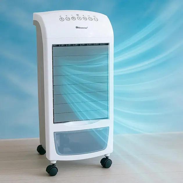 Мобільний охолоджувач повітря Domotec 60 Вт 3 швидкості вентиляції та холодоелементи - фото 4