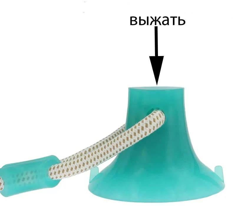 Інтерактивна іграшка-канат на присосці з м'ячем Зелений (b8cd91c9) - фото 4