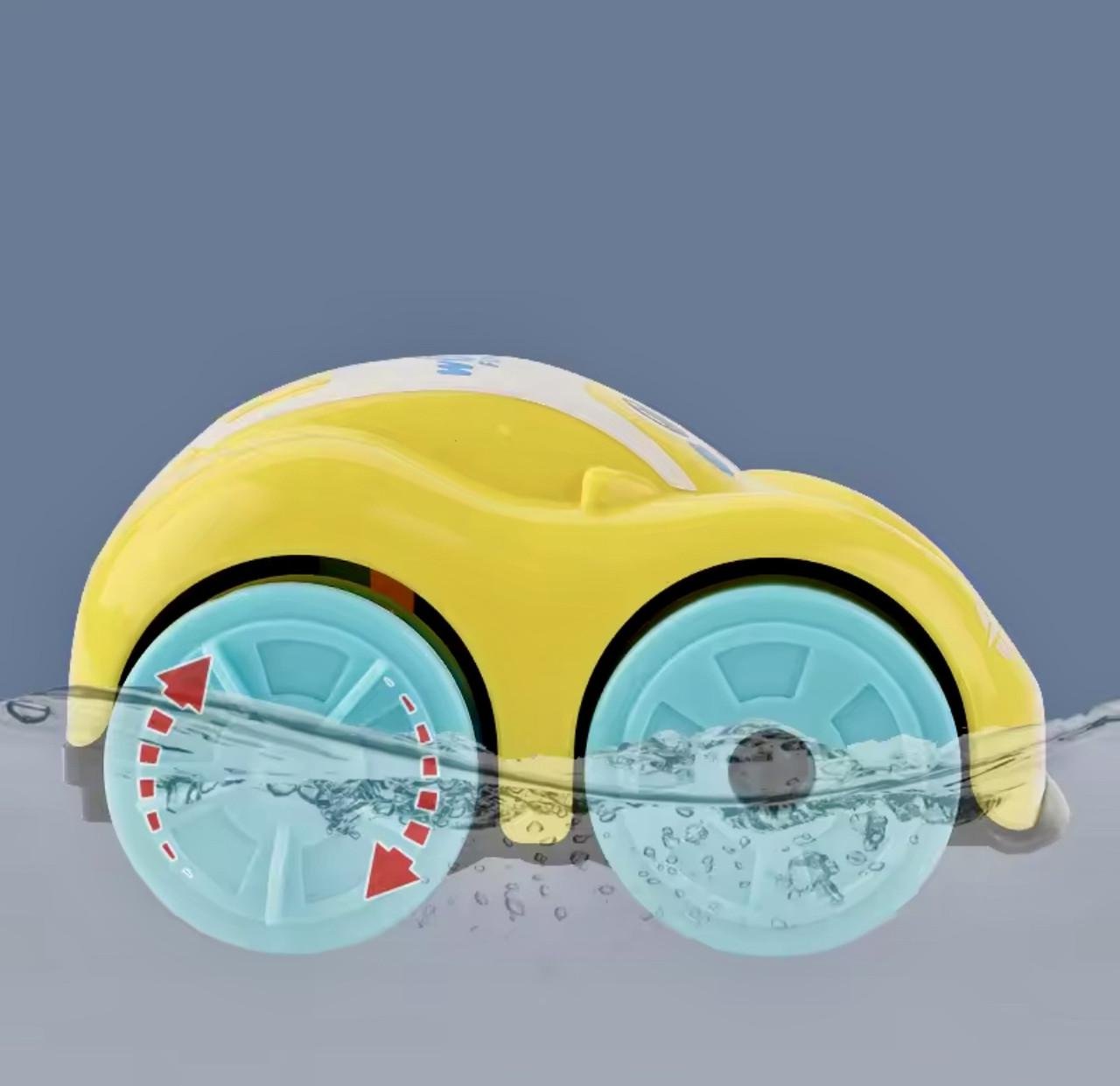 Заводна іграшка-машинка для купання (76) - фото 2