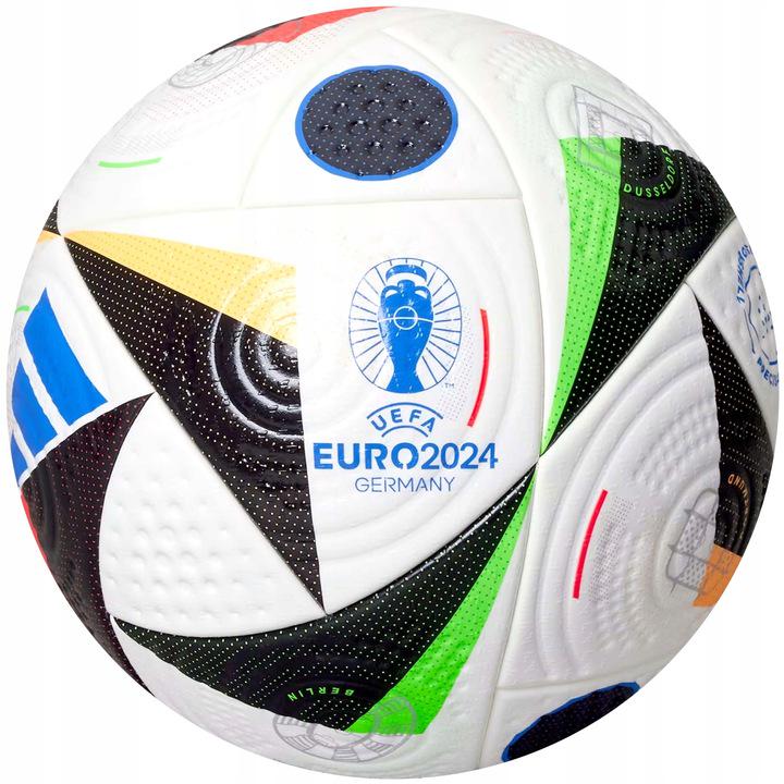 М'яч футбольний Adidas Fussballliebe Euro 2024 OMB IQ3682 №5 - фото 4