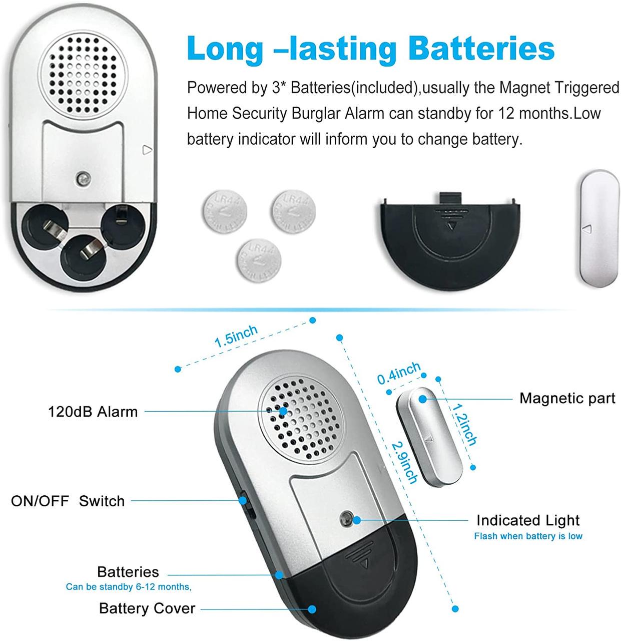 Оконная сигнализация Daytech (1653346990) - фото 2 Оконная сигнализация Daytech (1653346990) - фото 2