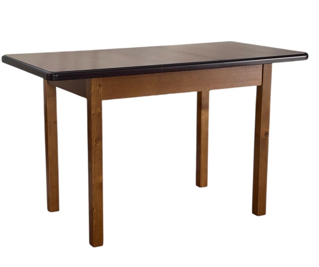 Стіл кухонний розкладний Скіф СТ-76 прямокутний 100х65 см Тікове дерево (27101950) - фото 2