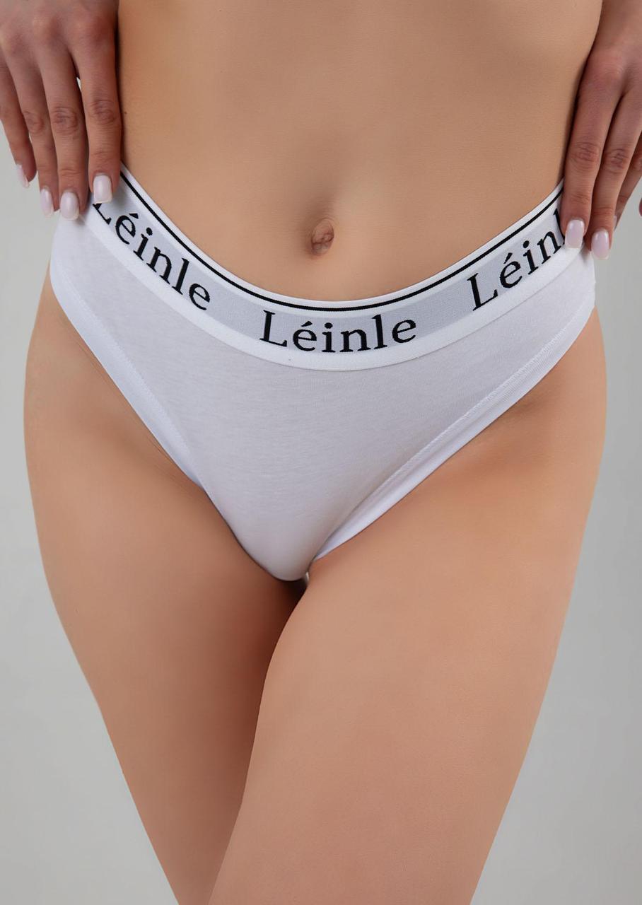 Трусы танга женские Leinle со средней посадкой и нашивной резинкой XL Белый (75/16071) Трусы танга женские Leinle со средней посадкой и нашивной резинкой XL Белый (75/16071)