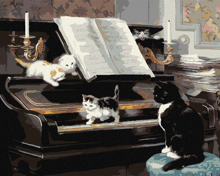 Картина за номерами Ідейка Музиканти 40x50 см (KHO4328)