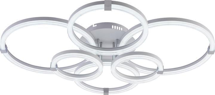 LED-люстра стельова Valeso V-DK6303B-6 WH+CR 200W (28685864)