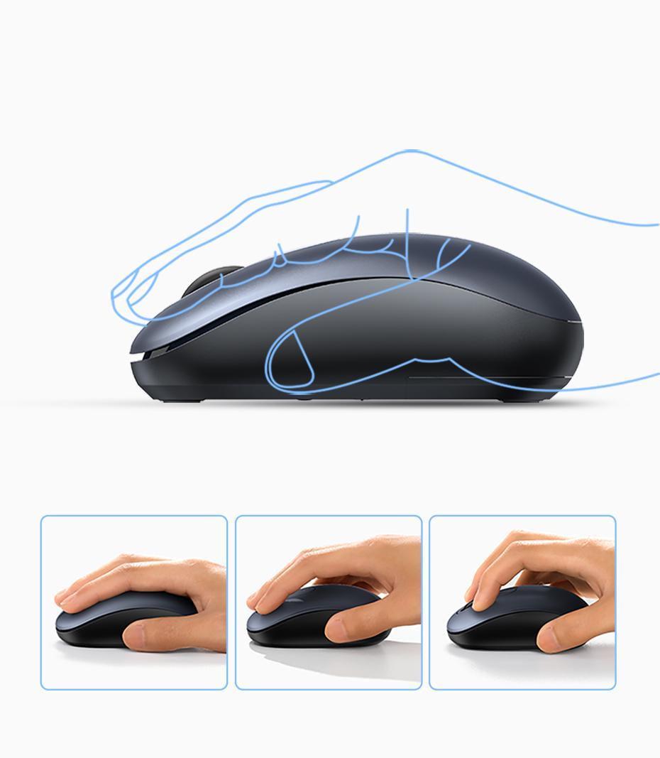 Мышь беспроводная Ugreen 2.4 ГГц 4 Темно-синий (90550) - фото 11 Мышь беспроводная Ugreen 2.4 ГГц 4 Темно-синий (90550) - фото 11