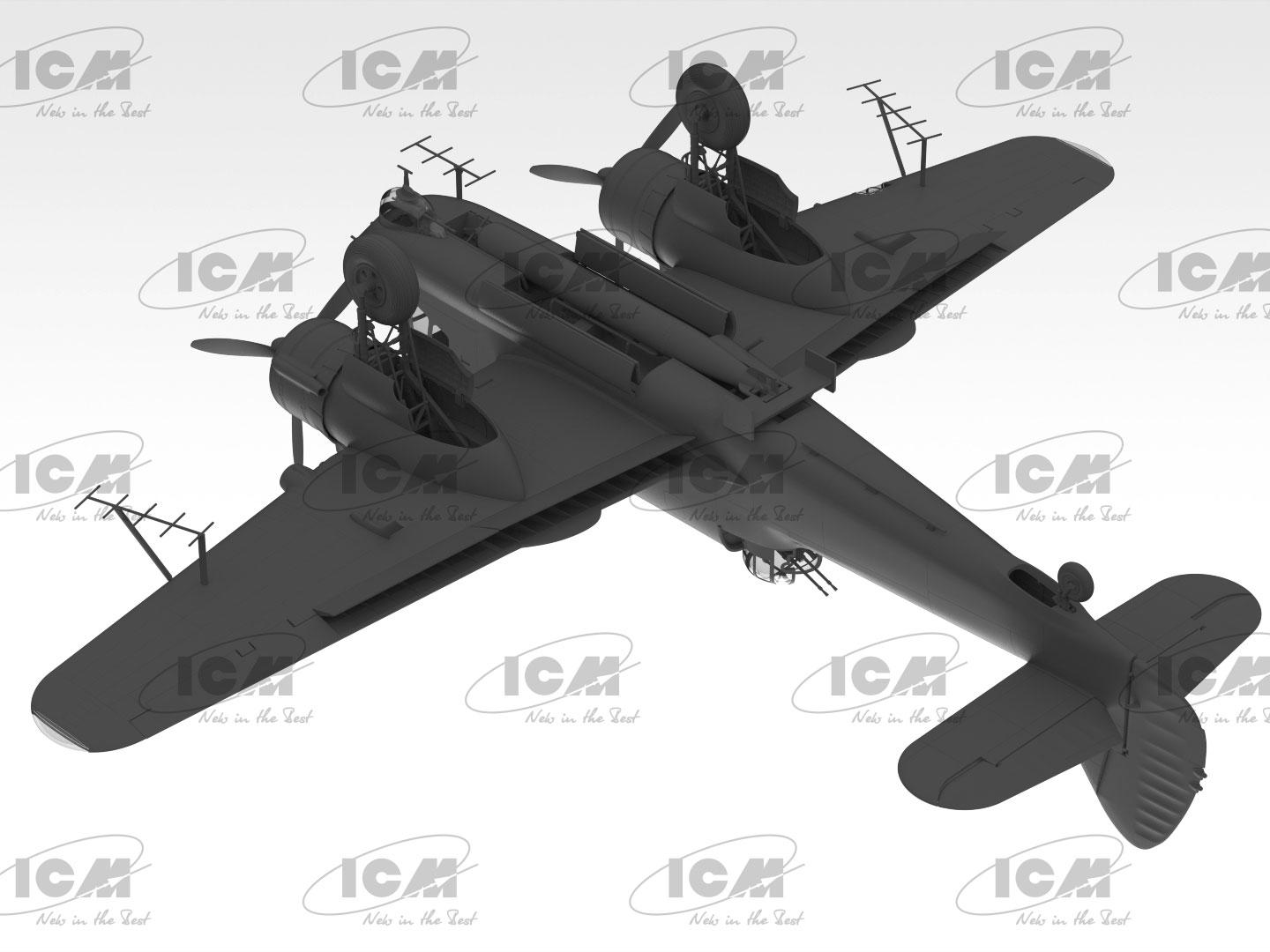 Збірна модель ICM Bristol Beaufort Mk.IA з тропічним фільтром (48311) - фото 14