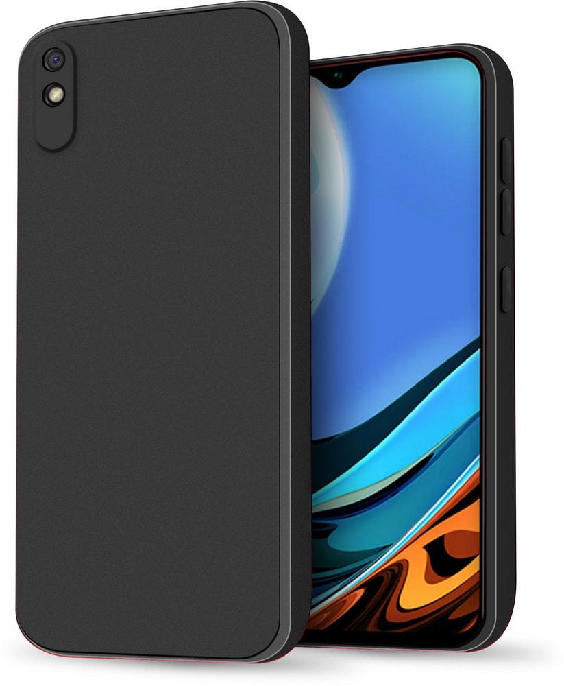 Силіконовий чохол HardCorner Xiaomi Redmi 9A (з мікрофіброю) Black (34843-2B)