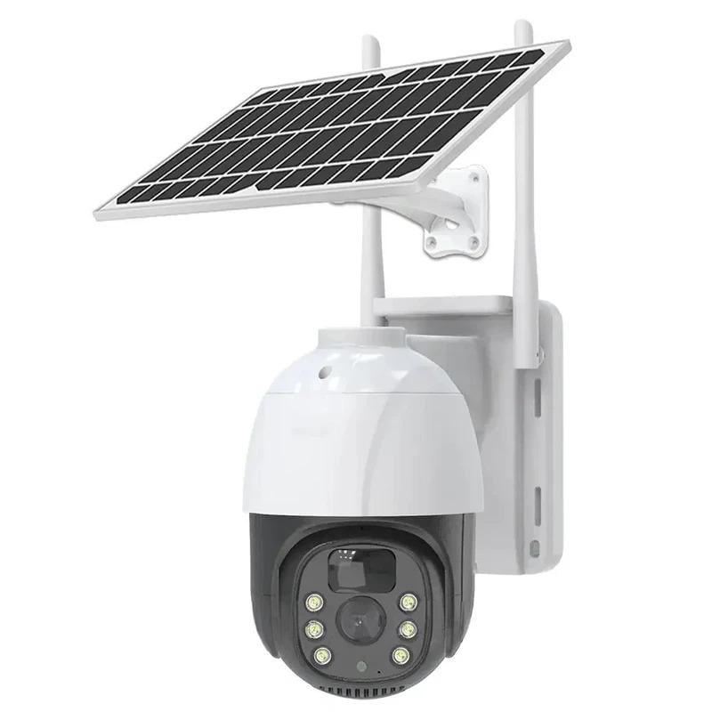 Уличная камера видеонаблюдения с ночным видением tp8 V380 Pro Solar IP (234568853_1568)