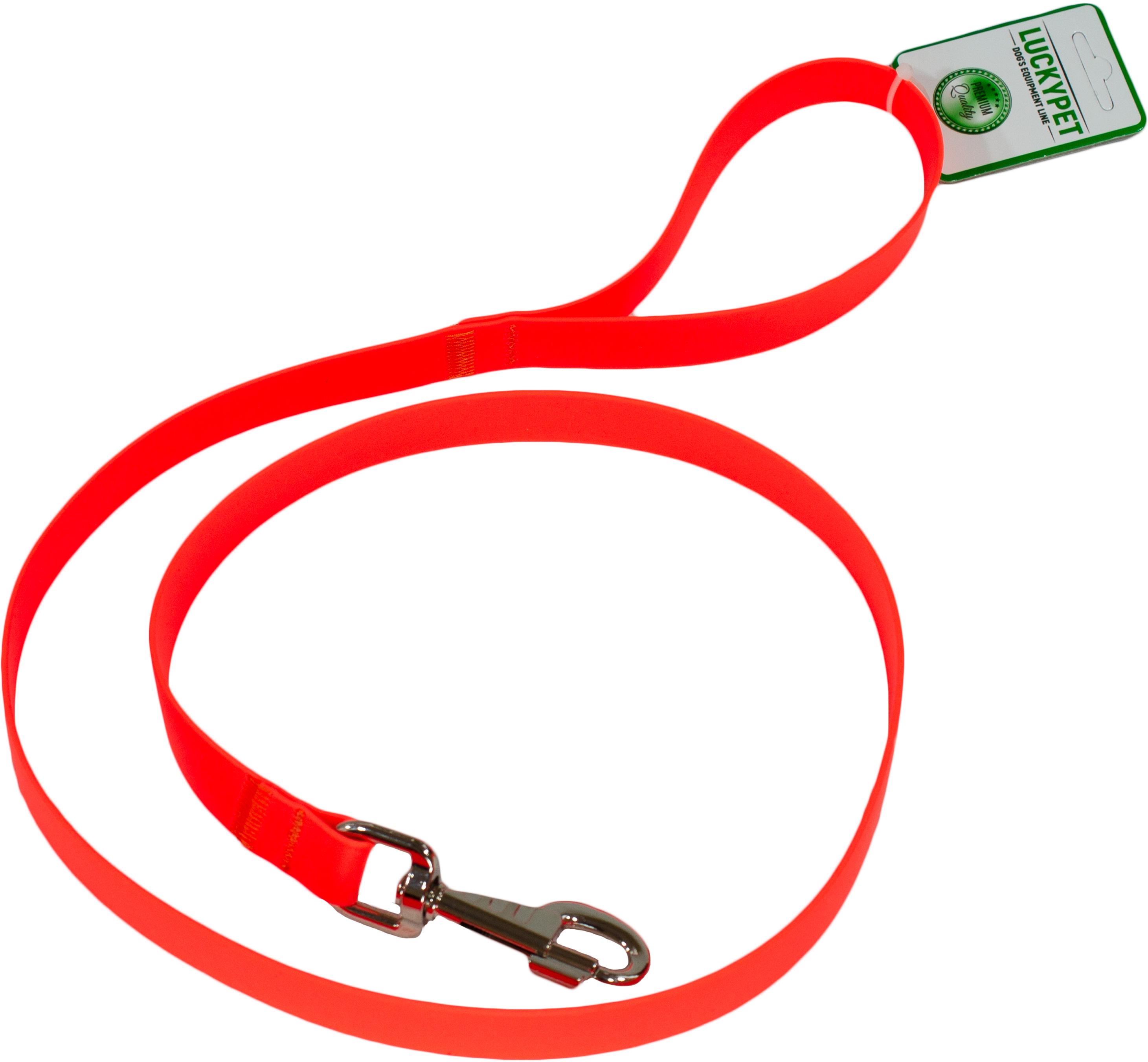 Поводок Lucky Pet из водонепроницаемой ленты 2x200 Оранжевый (4820224218564)