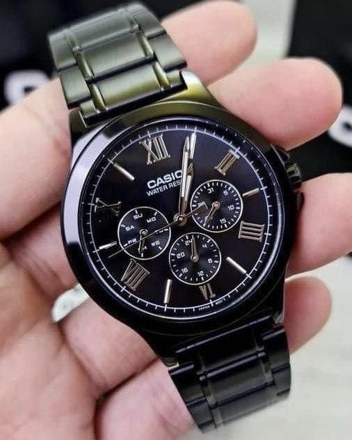 Наручные часы мужские Casio MTP-V300B-1A Timeless Collection Черный (2824915532)