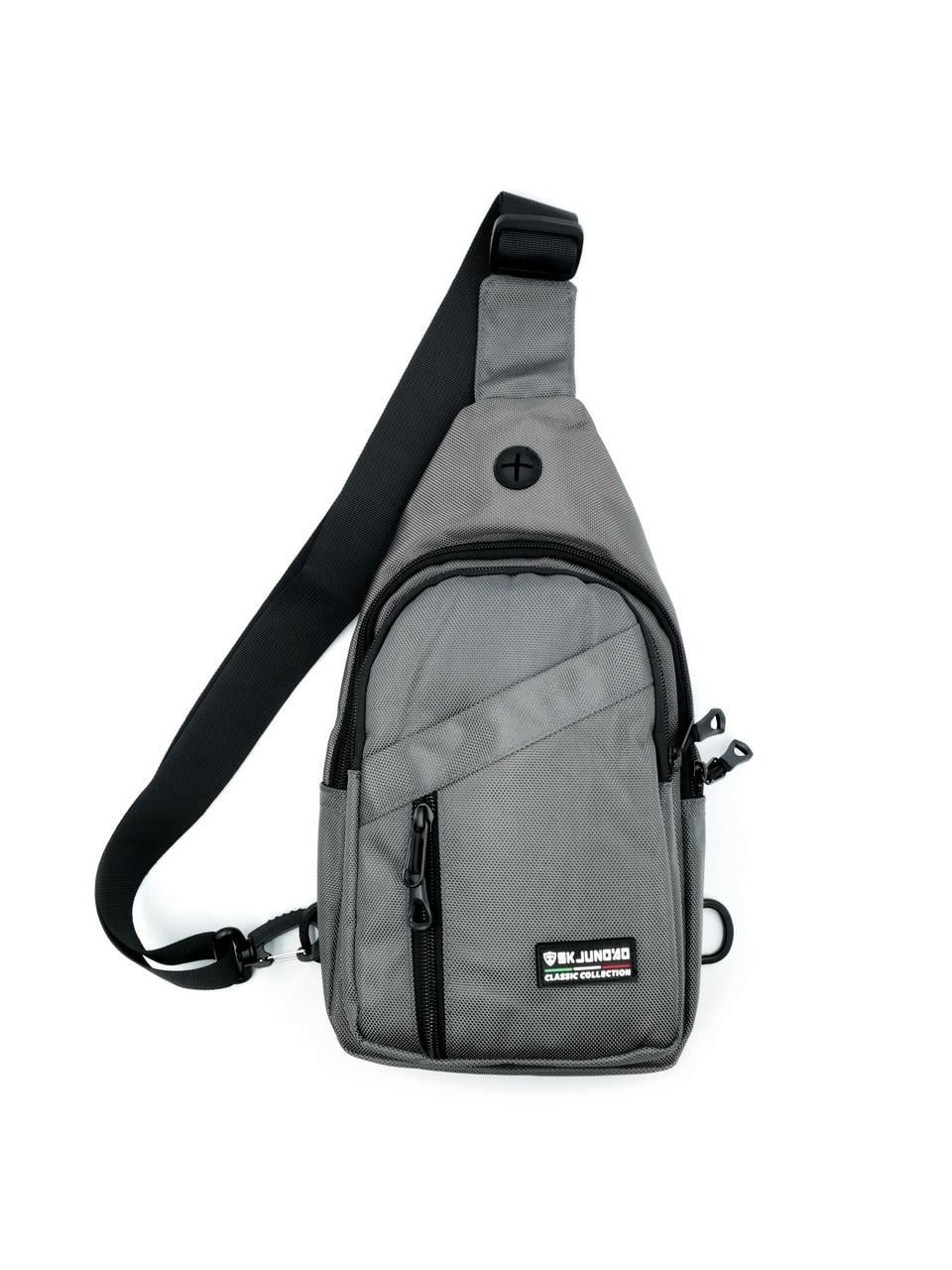 Сумка-слинг Weatro 34x20x10 см Серый (ssch-kit-0145)