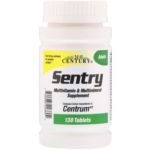 Вітамінно-мінеральний комплекс 21st Century Sentry Multivitamin & Multimineral Supplement 130 Tabs