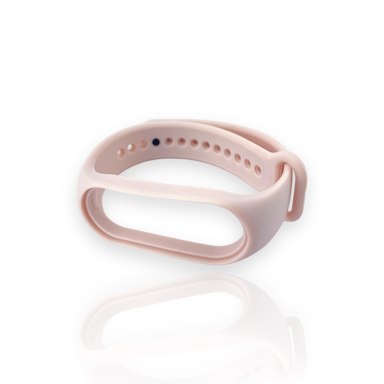 Ремешок силиконовый для Xiaomi Mi Band 5/6/7 MRK Пудровый