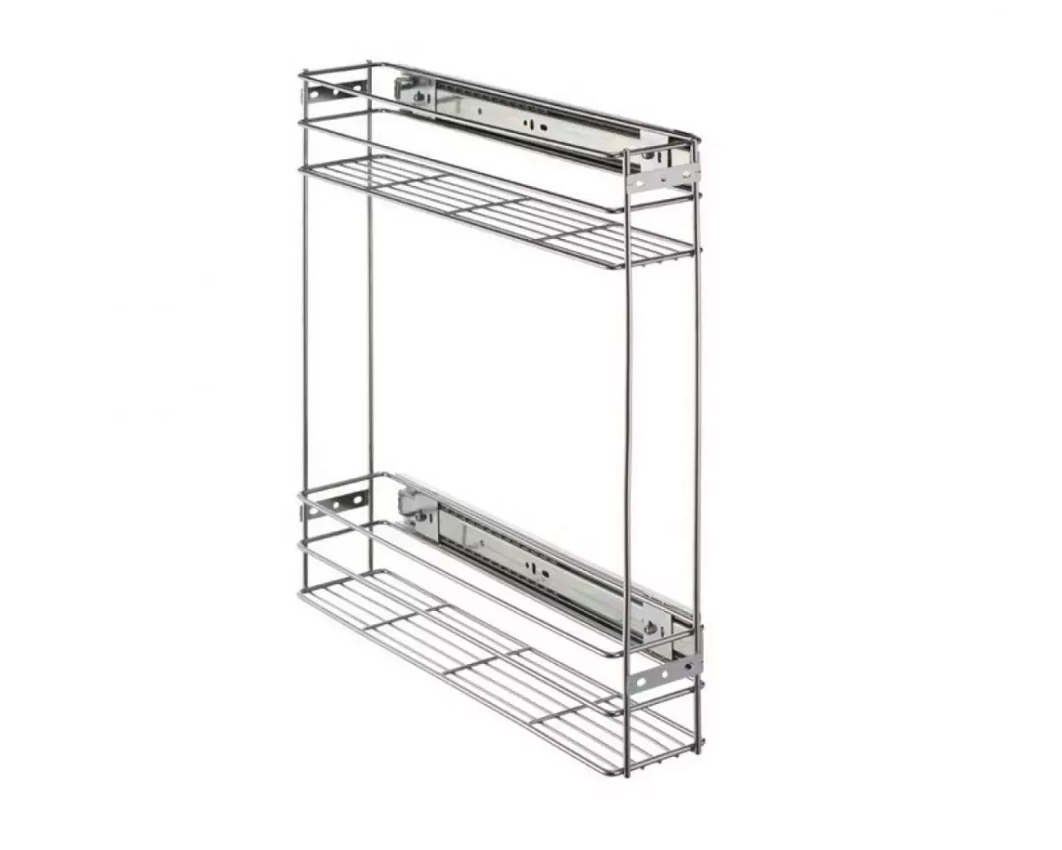 Карго с боковой крепью 150/2 с направляющей Хром (004762)