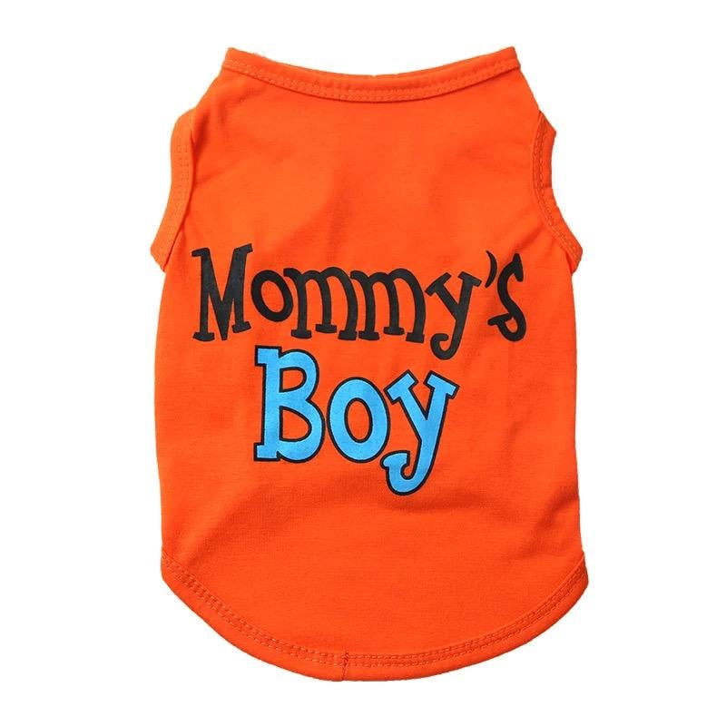 Майка для собак/кошек Mommys Boy XS Orange