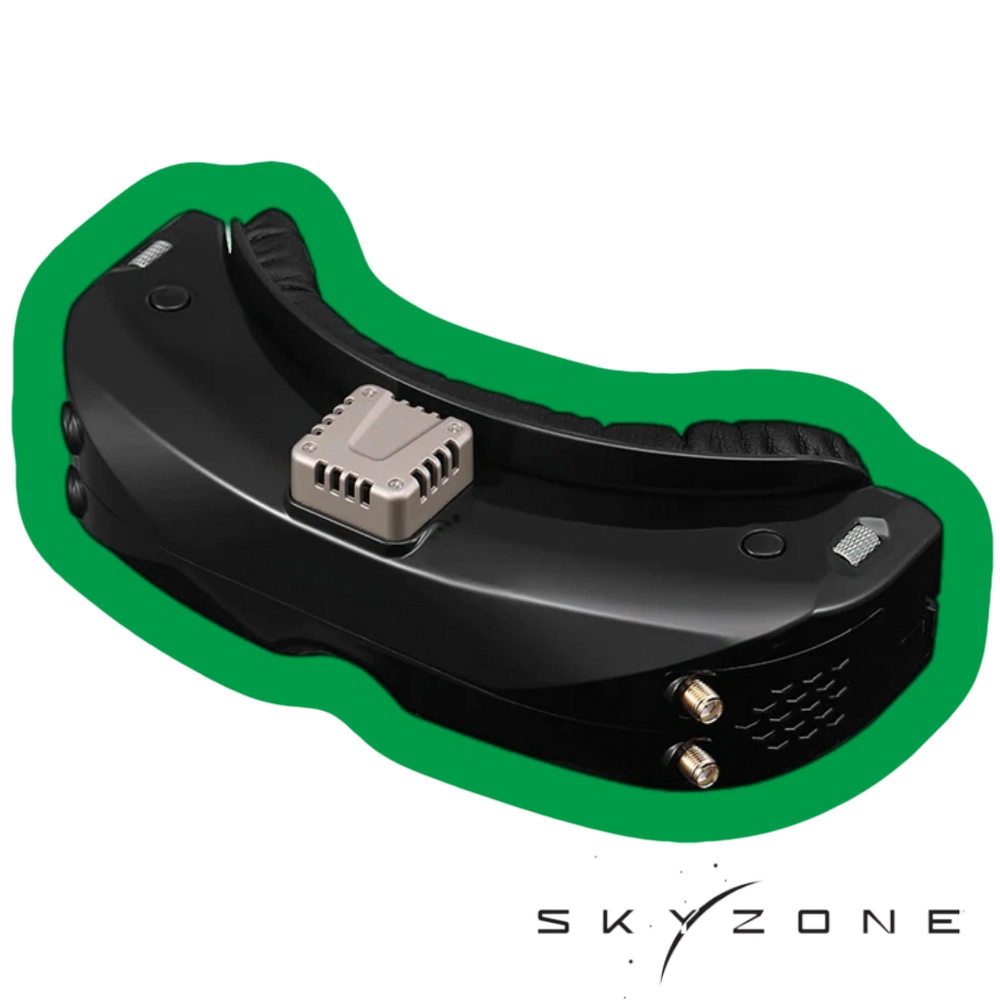 Окуляри аналогові для квадрокоптера FPV Skyzone SKY04X V2 OLED 5,8G з відеоприймачем StedyView (13950556) - фото 2