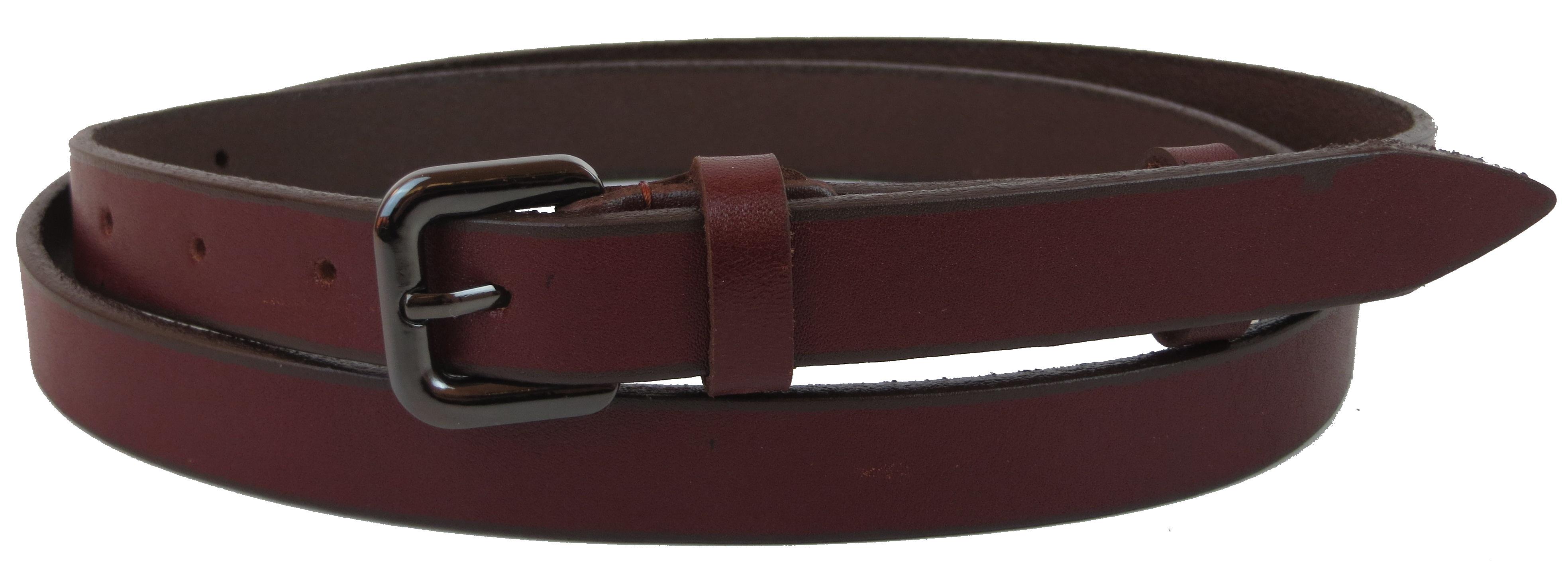 Женский ремень Skipper кожаный Коричневый (1427-20)