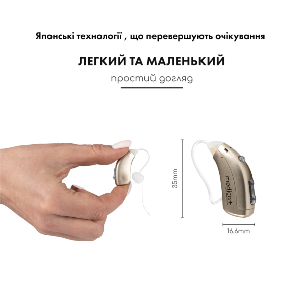 Слуховий апарат універсальний MEDICA+ Sound Control 15 - фото 5