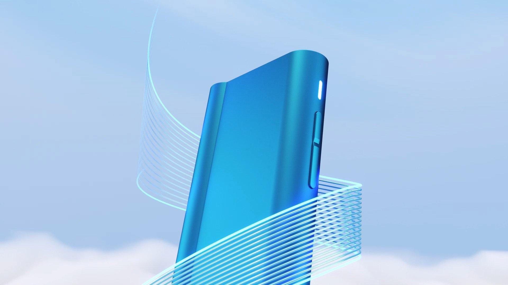 Система нагрівання тютюну Glo HYPER X2 AIR Блакитне небо - фото 19