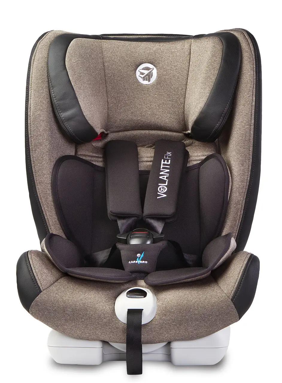 Автокрісло дитяче Caretero Volante Fix Isofix Limited 9-36 кг 78х48х45 см Бежевий (127608) - фото 2