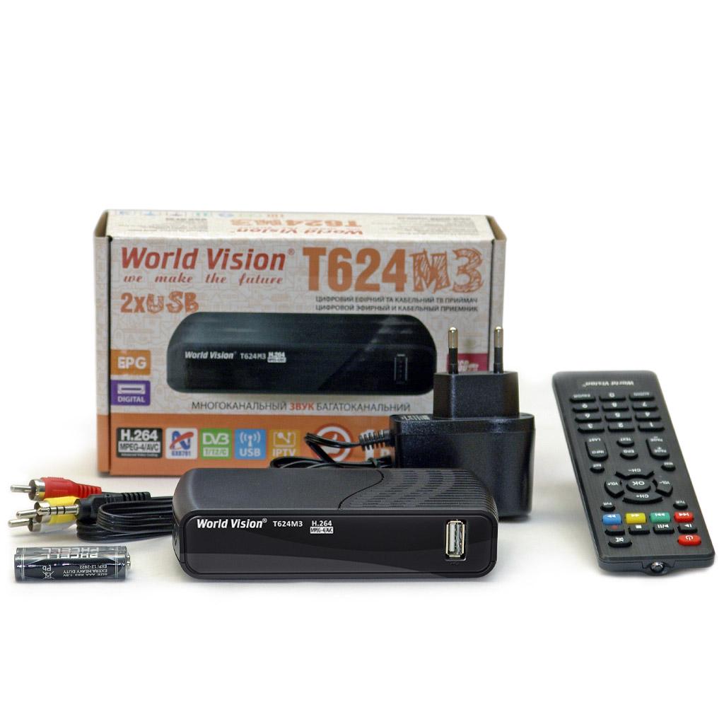 ТВ-ресивер World Vision T624M3 (32801)