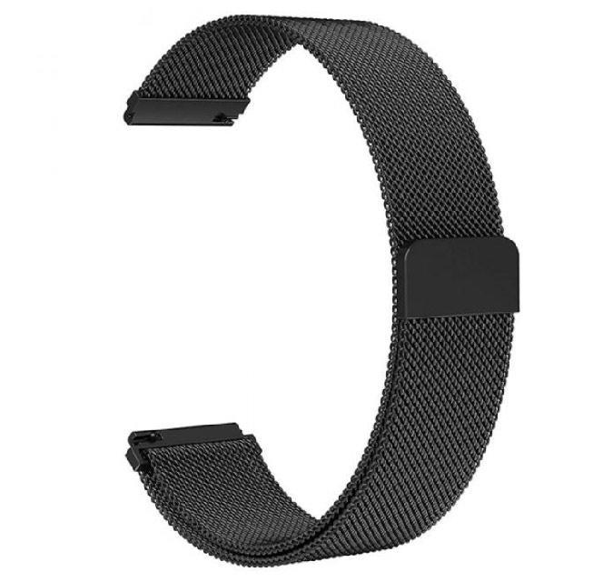 Миланский сетчатый ремешок для часов Samsung Galaxy Watch 3 45 мм SM-R840 Black (1244747818)