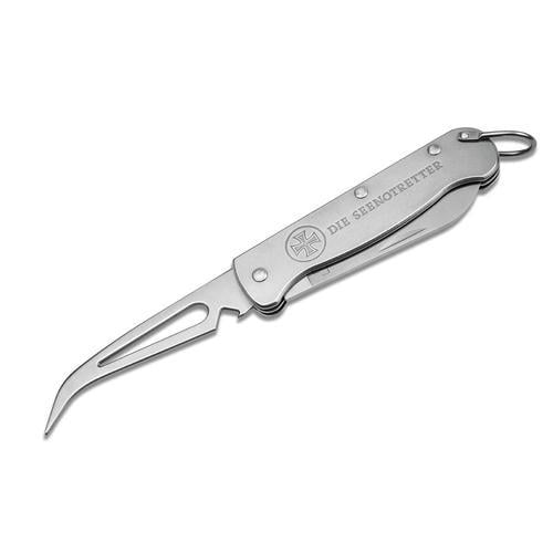Ніж складаний з відкривалкою Boker Plus Seenotretter 01 сталь 4116 195 мм Slip joint Silver (01BO547) Ніж складаний з відкривалкою Boker Plus Seenotretter 01 сталь 4116 195 мм Slip joint Silver (01BO547)