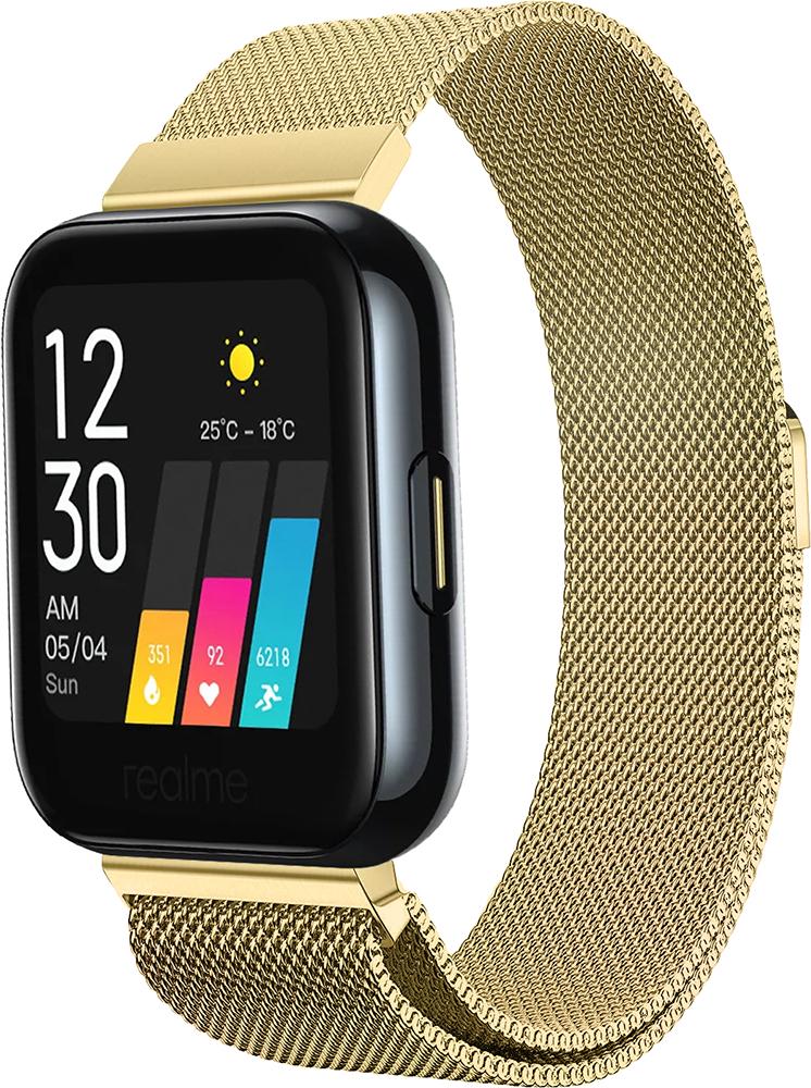 Ремешок Миланская петля Milano Realme Watch Gold (19213)