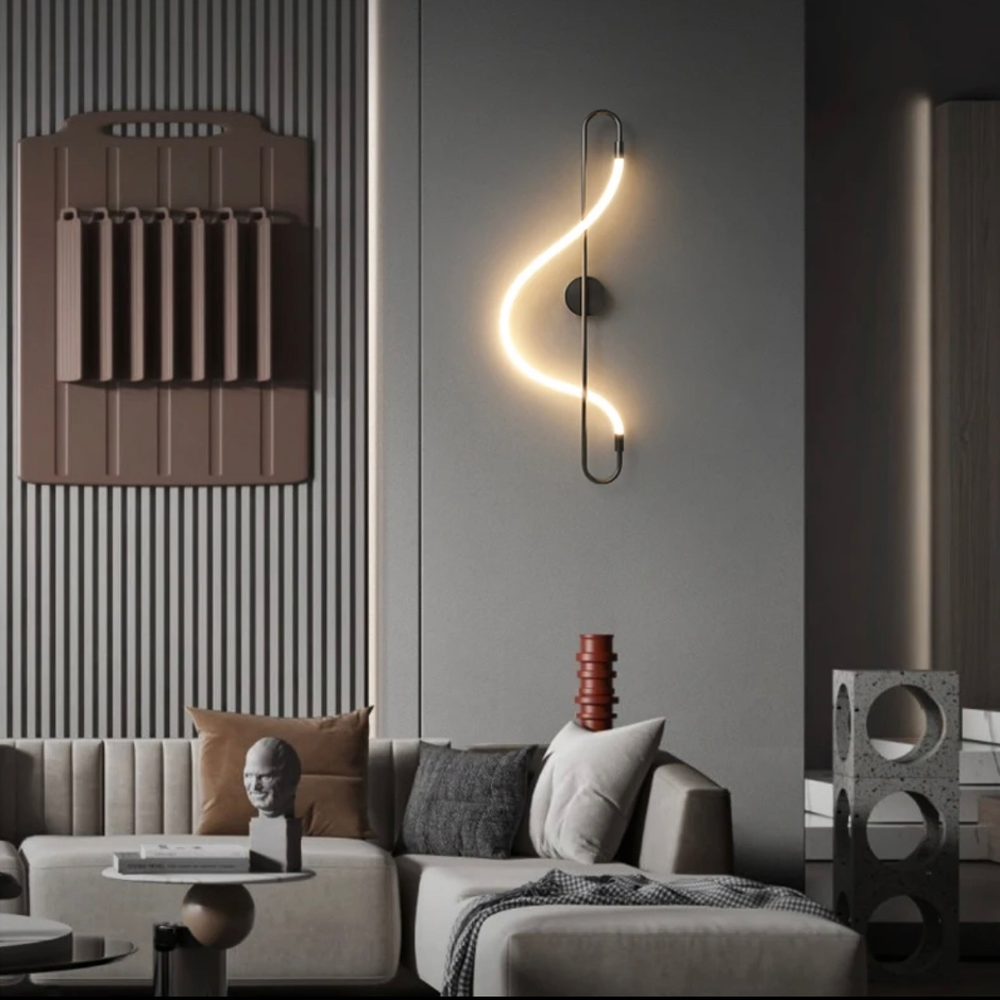 Светильник Line.F WJ 221/1 BK William Soft настенный Черный (1766_2660)