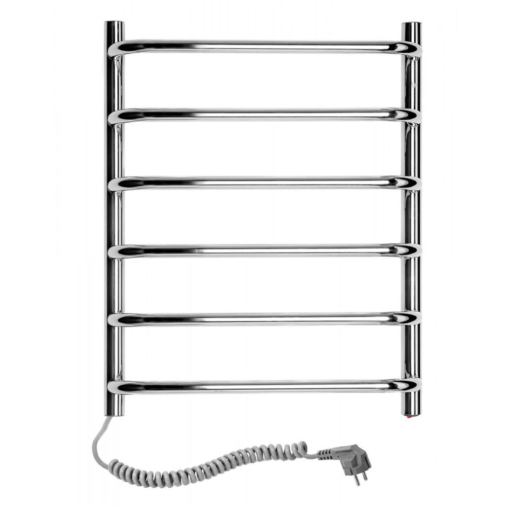 Полотенцесушитель электрический SANTAN Лестница Симфония левосторонняя нержавеющая сталь 480х600 мм (113212)