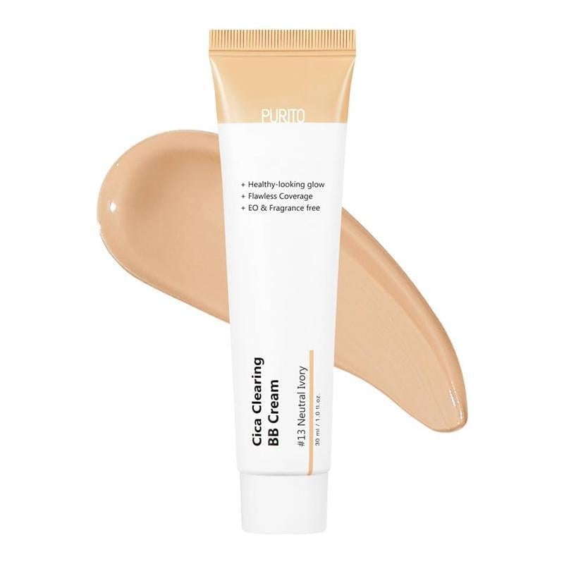 BB-крем для лица PURITO Cica Clearing BB Cream #13 с экстрактом центеллы 30 мл (32124616)