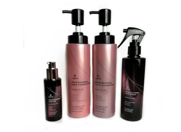 Набор Bogenia Professional Hair Marula Oil спрей/кондиционер/шампунь/масло (1886400170)