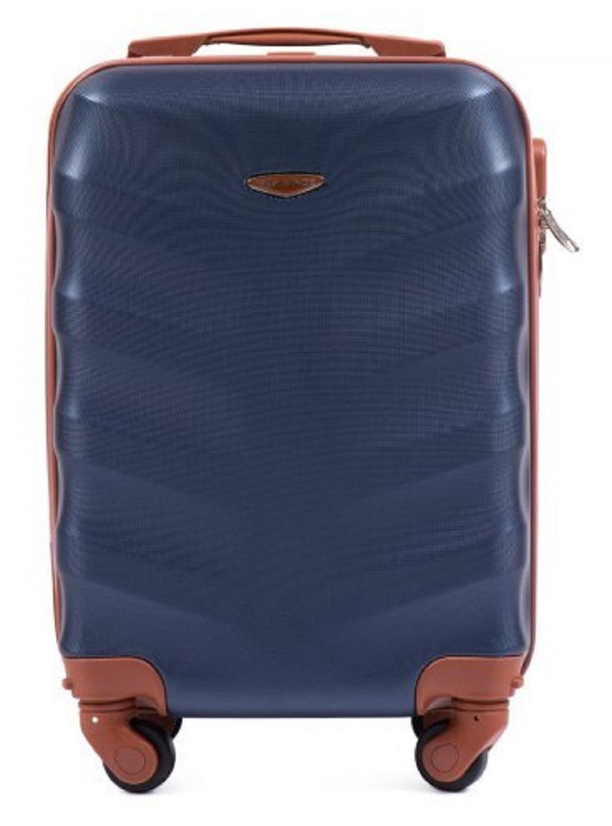Чемодан пластиковый WINGS 402 микро Темно-синий (Wp00134) - фото 2 Чемодан пластиковый WINGS 402 микро Темно-синий (Wp00134) - фото 2