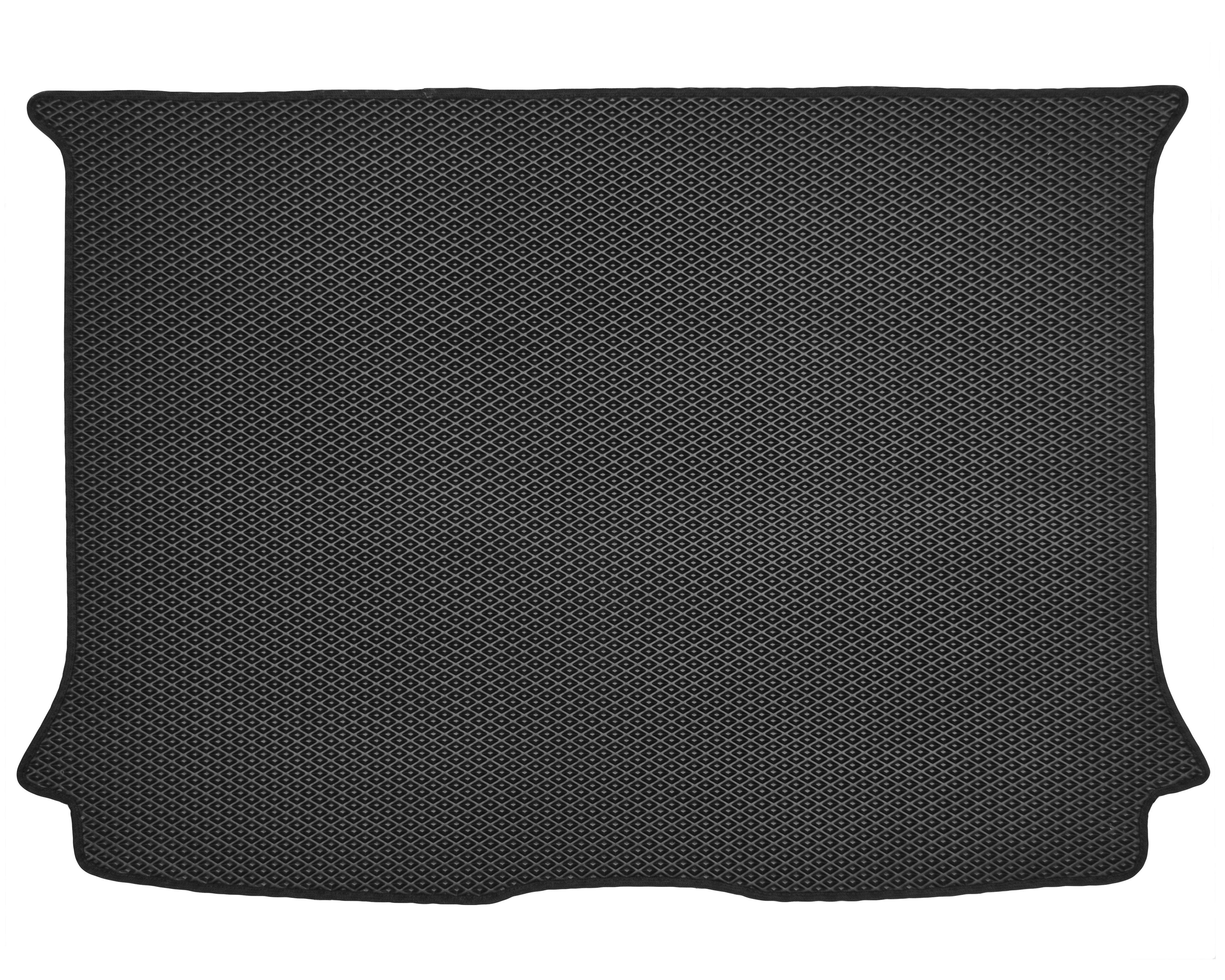 Коврик в багажник Kinetic для Peugeot Partner '97-08 пассажирский EVA-полимерный Черный