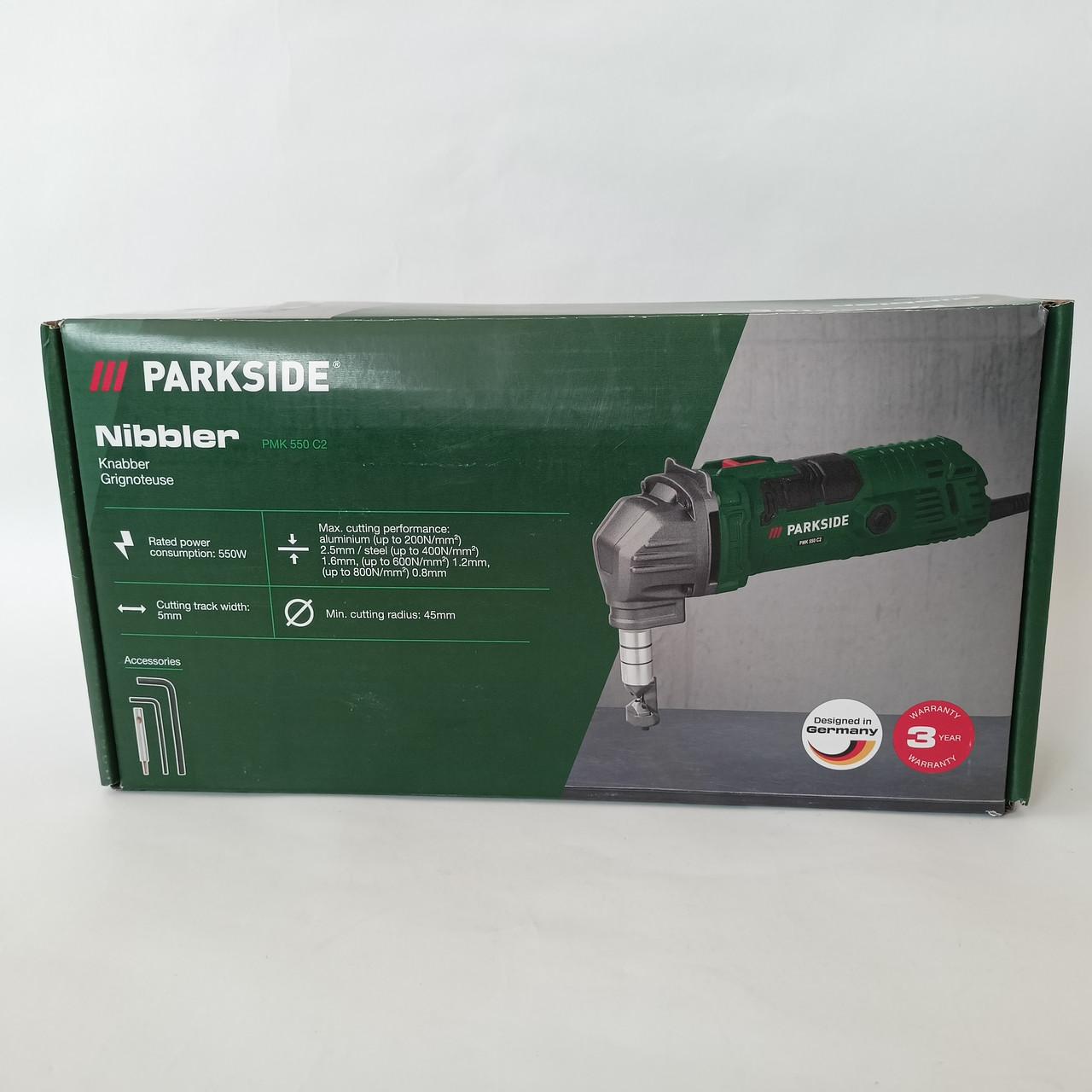 Электроножницы для резки металла PARKSIDE PMK 550 C2 550 Вт (PMK 550 C2) - фото 7 Электроножницы для резки металла PARKSIDE PMK 550 C2 550 Вт (PMK 550 C2) - фото 7