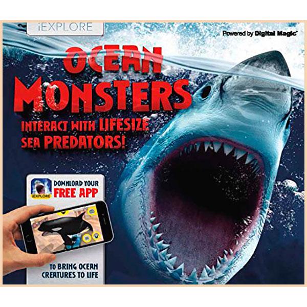 Книга "iExplore - Ocean Monsters: Interact with Lifesize Sea Predators!" Nicola Davies (ISBN:9781783122332) - фото 1