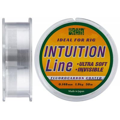 Леска Brain Intuition 50 м 0,148 мм 1,9 кг 4,2 lb Clear (10085849)