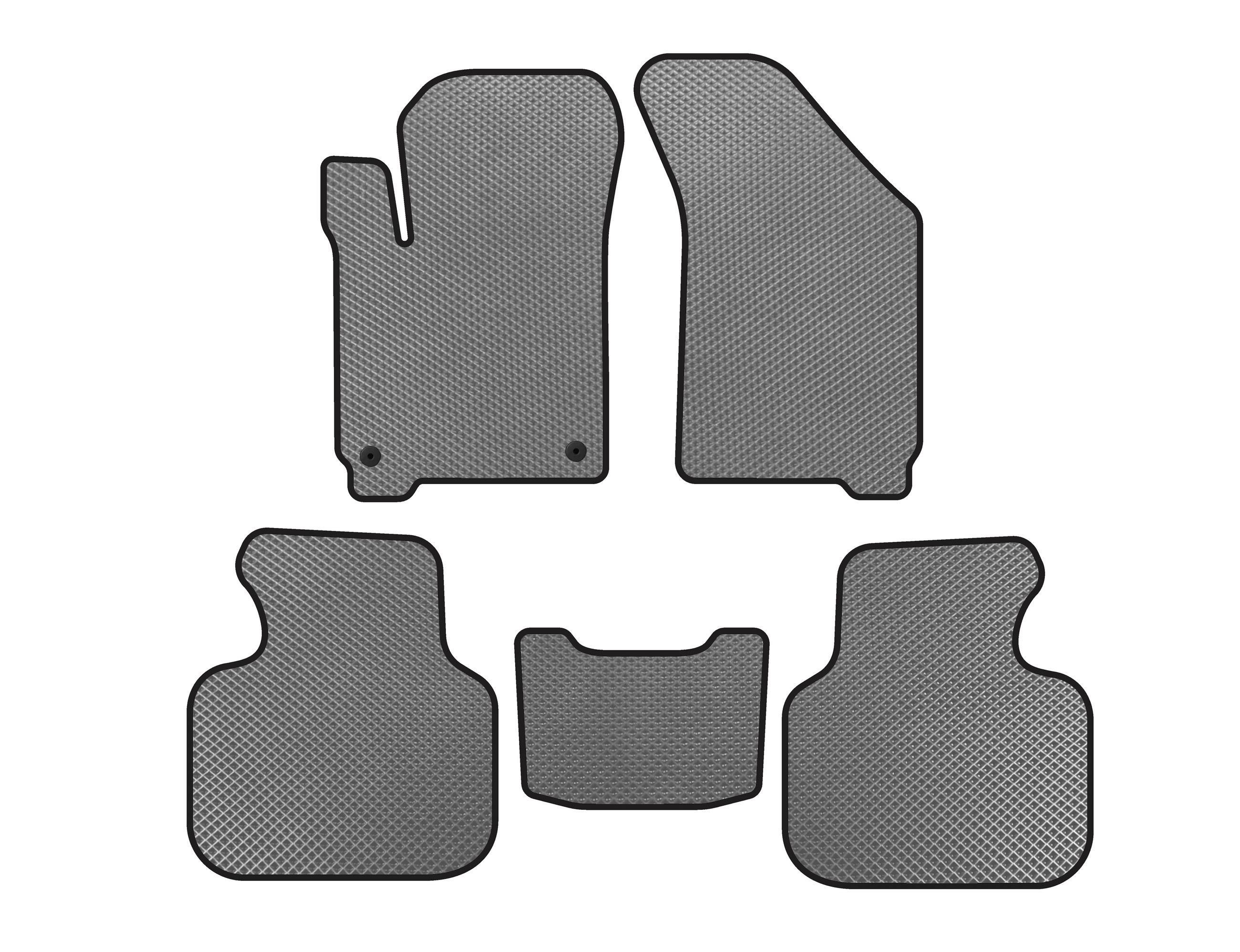 Коврики Digital Designs EVA 2008-2011 для Dodge Journey 2008- гг. этилвинилацетат Серый (143016)