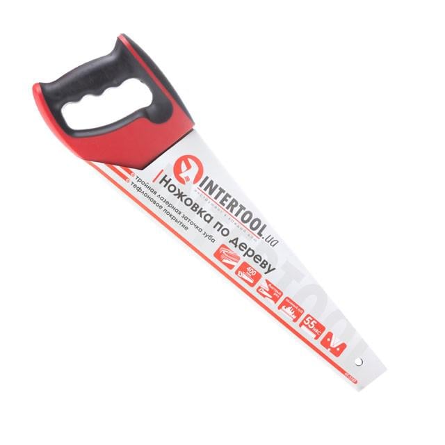 Ножовка по дереву Intertool HT-3107 с тефлоновым покрытием 400 мм (8745015) - фото 6 Ножовка по дереву Intertool HT-3107 с тефлоновым покрытием 400 мм (8745015) - фото 6