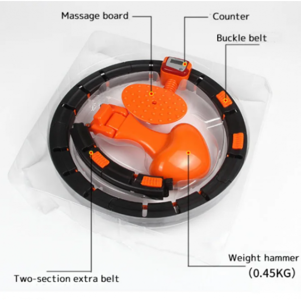 Обруч хулахуп для похудения живота и боков массажный (11877812) - фото 8