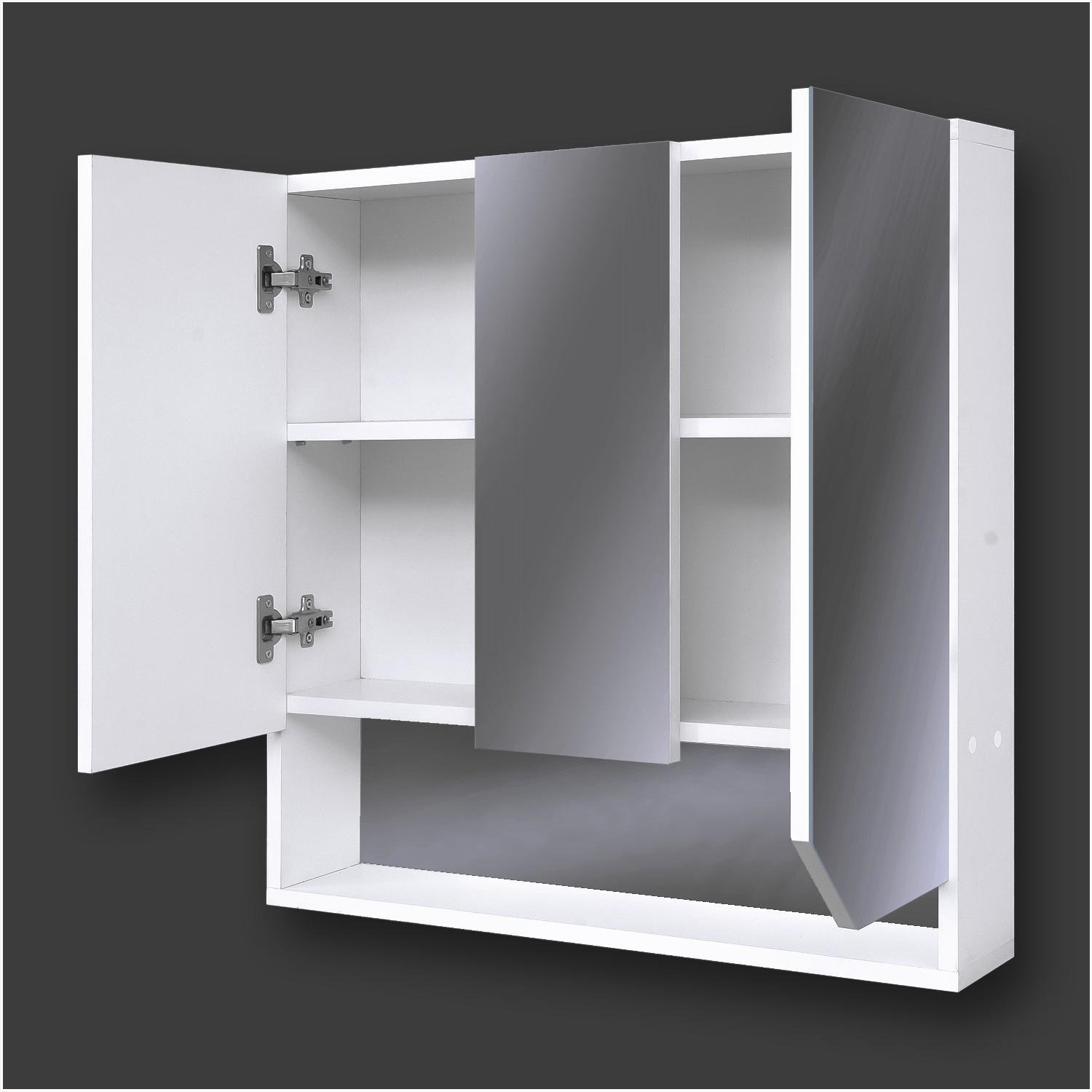 Шкаф зеркальный для ванной комнаты G-01 70 см (12314620) - фото 4 Шкаф зеркальный для ванной комнаты G-01 70 см (12314620) - фото 4